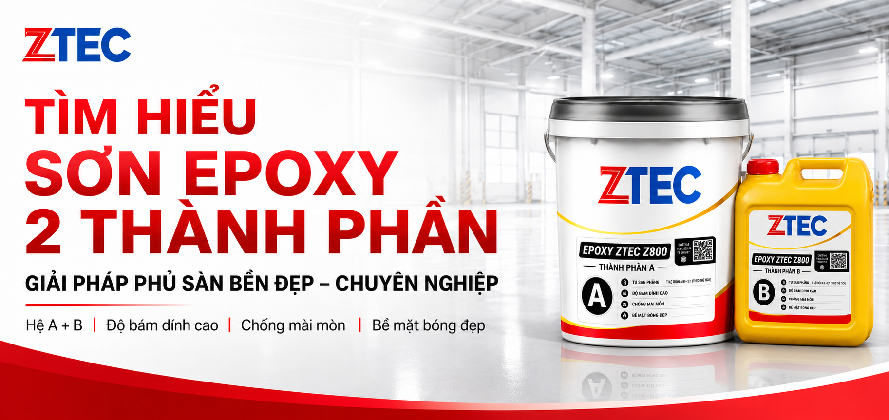 Tìm hiểu công thức sơn Epoxy 2 thành phần