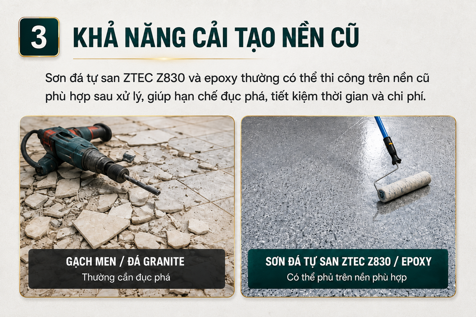 Sơn đá tự san ZTEC